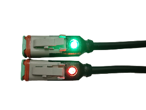 2 Pin Deutsch Plug With LED In